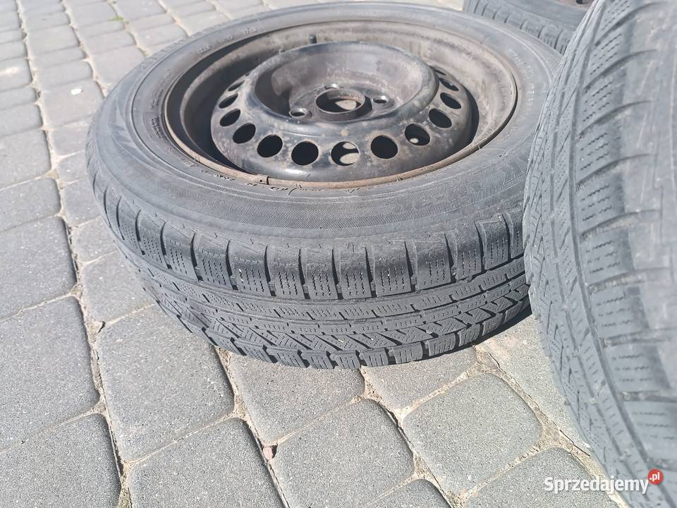 4x felga stalowa 55Jx14 ET45 4x opona zimowa Charlęż
