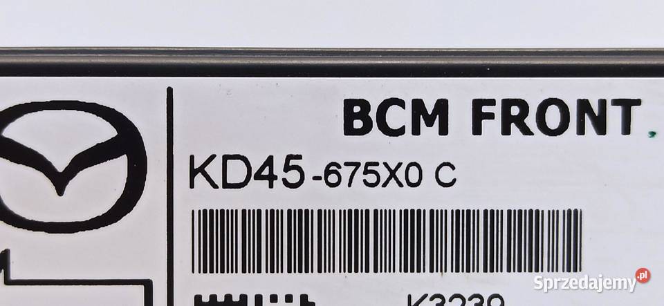 MAZDA 3 MODUŁ KOMFORTU KD45675X0