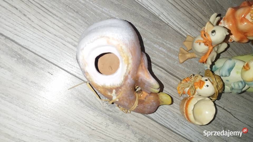 Figurki ozdoby świąteczne Wielkanocne kaczka Warszawa