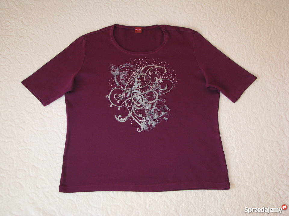 Koszulka OLSEN ze zdobieniami bluzka Tshirt LXL Krapkowice