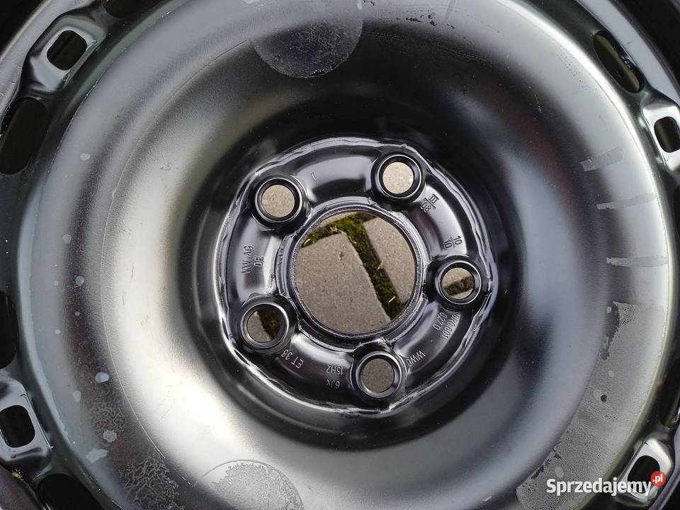 Felgi stalowe 15 5x100 et38 6J Średnica 15" Bełżec