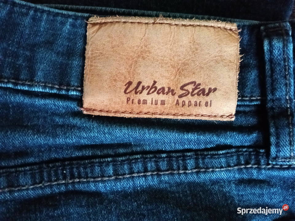Jeansy męskie Urban Star W34 L30 proste Pas84 podkarpackie Mielec sprzedam