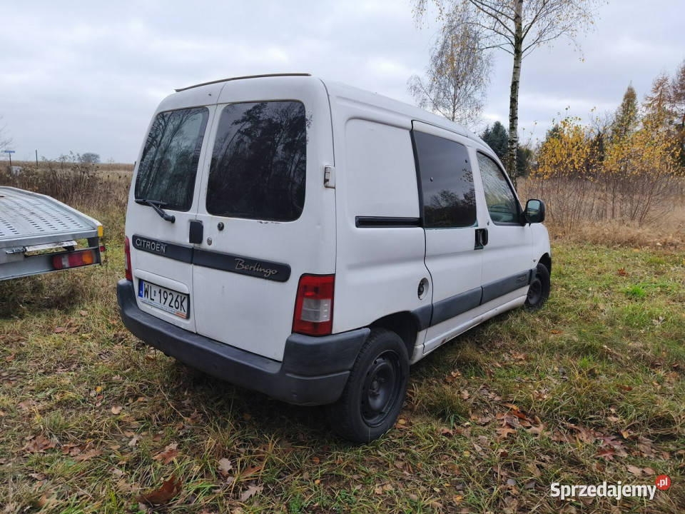 Citroen Berlingo 2007r 16 Diesel Tanio Możliwa Rok produkcji 2007 Motoryzacja Warszawa sprzedam