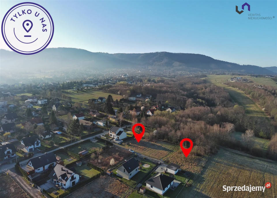 Grunt BielskoBiała 800m2 Bielsko-Biała