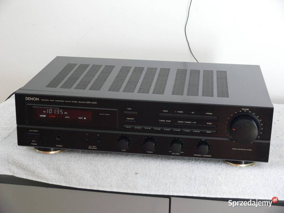 Amplituner Denon DRA335R mocny i sprawny WYSYŁKA Jasło