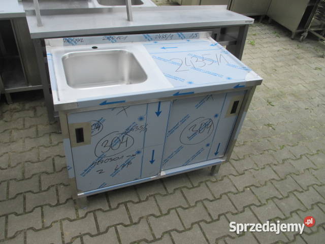 Nowy Zlew Gastronomiczny 1 Komorowy Drzwi Suwane Ostrów Wielkopolski sprzedam