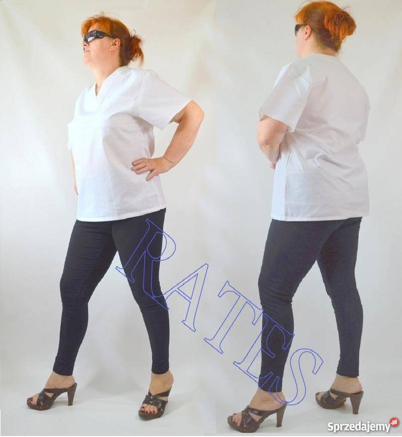 Mundurek Medyczny 50 Komplet spodniebluza Pozostałe Milanówek