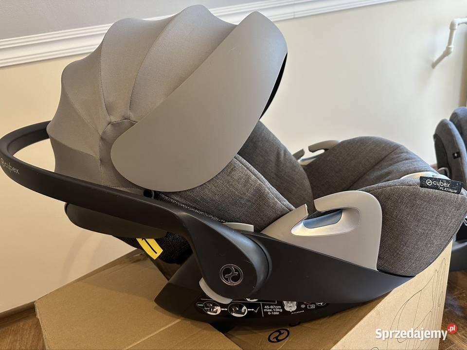 Fotelik cybex sirona komplet fotelików szary/srebrny Jaworzno