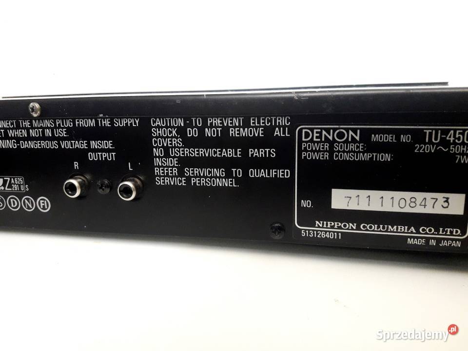 DENON tuner TU450 stereo Quartz Locked Digital śląskie sprzedam