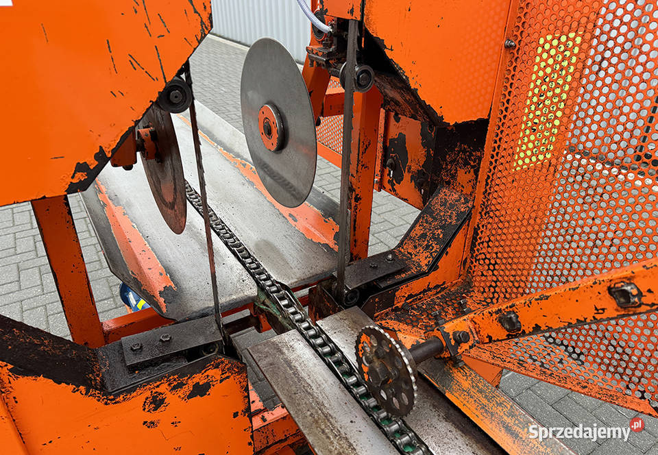Trak pilarka 2taśmowa pionowa WIREX typ CZP2 pomorskie Sierakowska Huta sprzedam