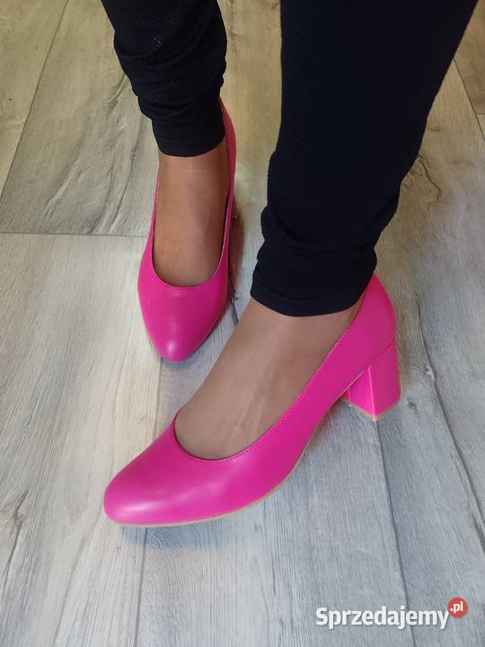 42 Różowe czółenka wieczorowe NOWE Kraków