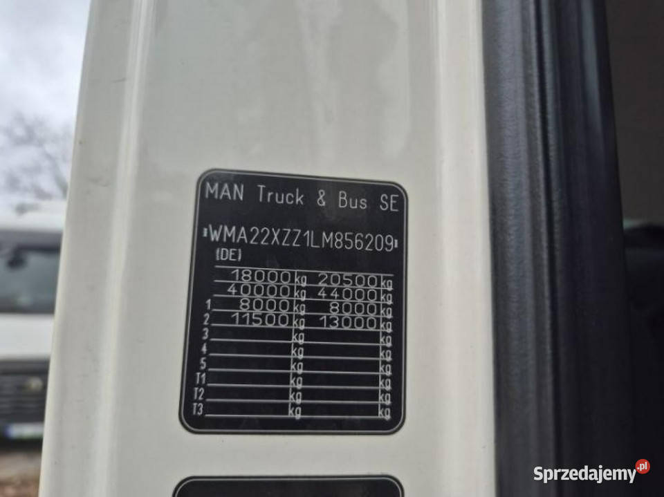 MAN Tgx Poleasingowe Rok produkcji 2020 Samochody ciężarowe