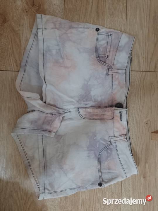 spodenki kolorowe damskie krótkie alla jeans Krótkie śląskie Jaworzno