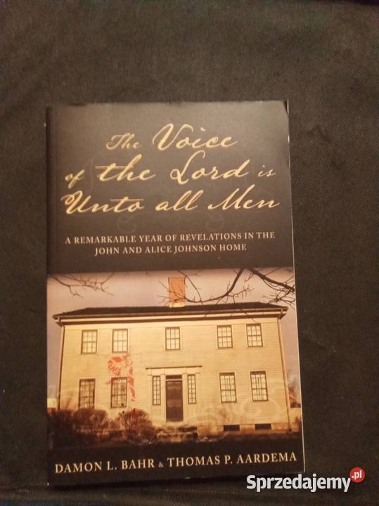 The voice of the lord is unto all men angielsku Rok wydania 2021 sprzedam