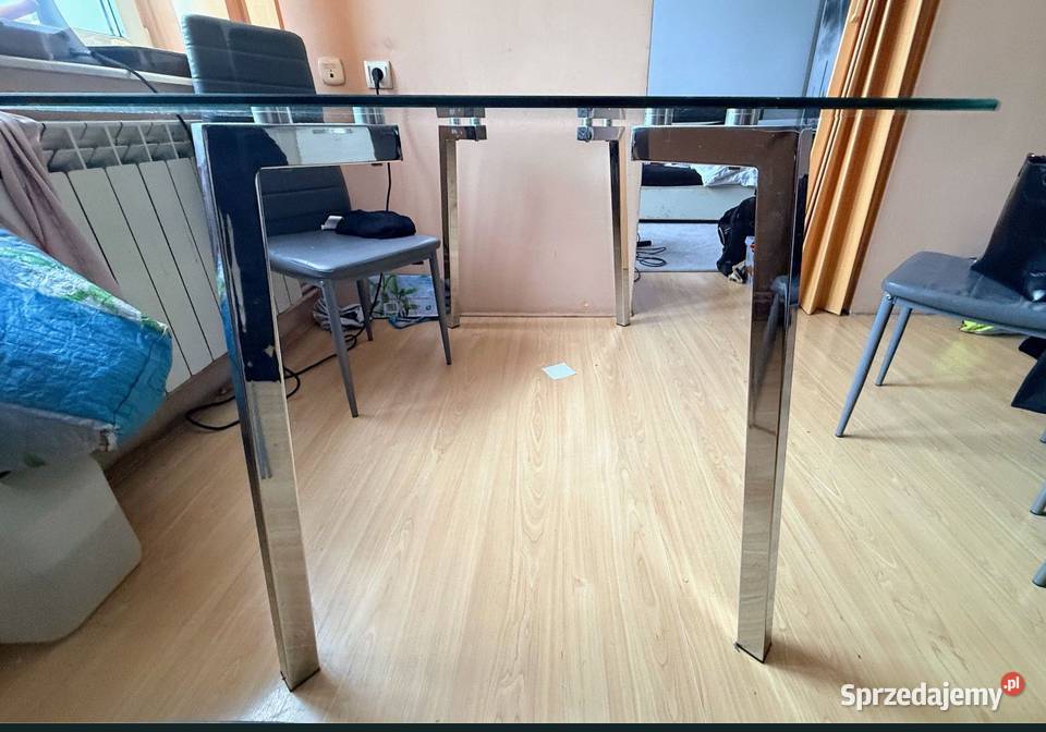 Stół kuchenny 149x80 6 krzeseł Łańcut sprzedam