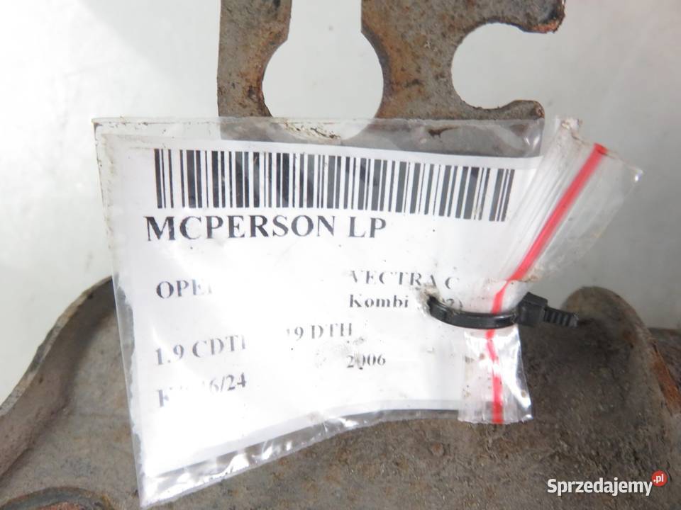 MCPERSON LEWY PRZEDNI OPEL VECTRA C 19 CDTI osobowe