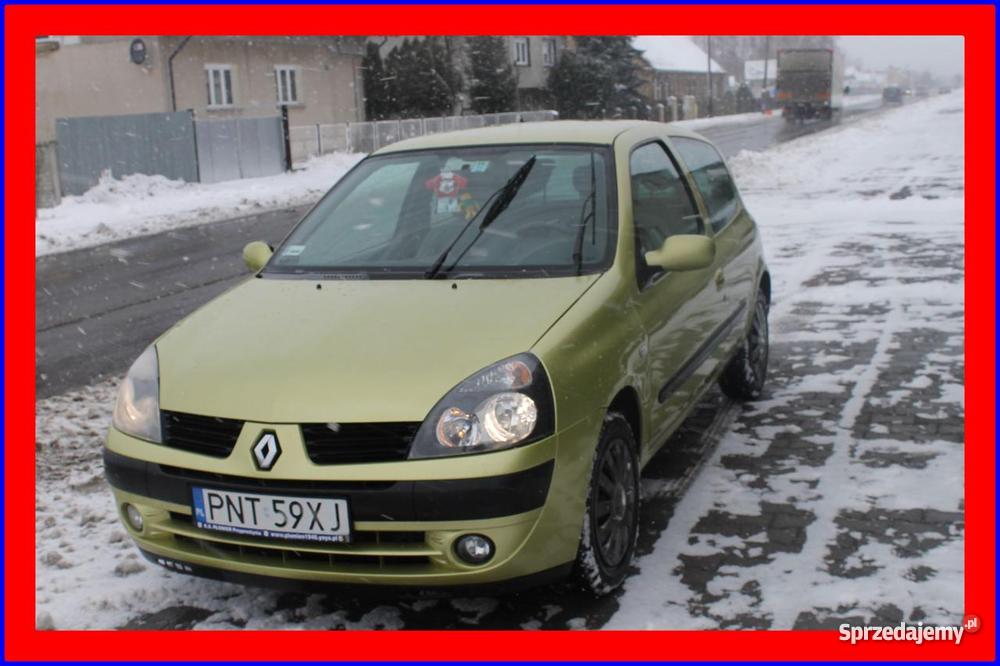 Renault Clio 2004 15dci bogato wyposażony 1390km Clio Zbąszyń