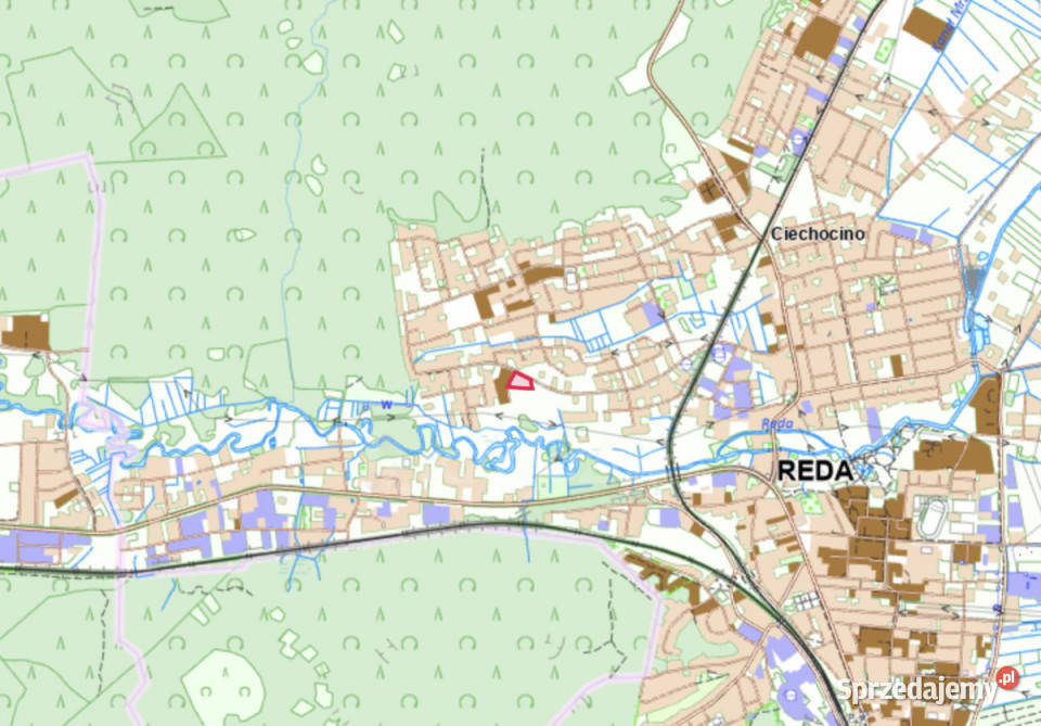 sprzedaży działki Reda 5330m2