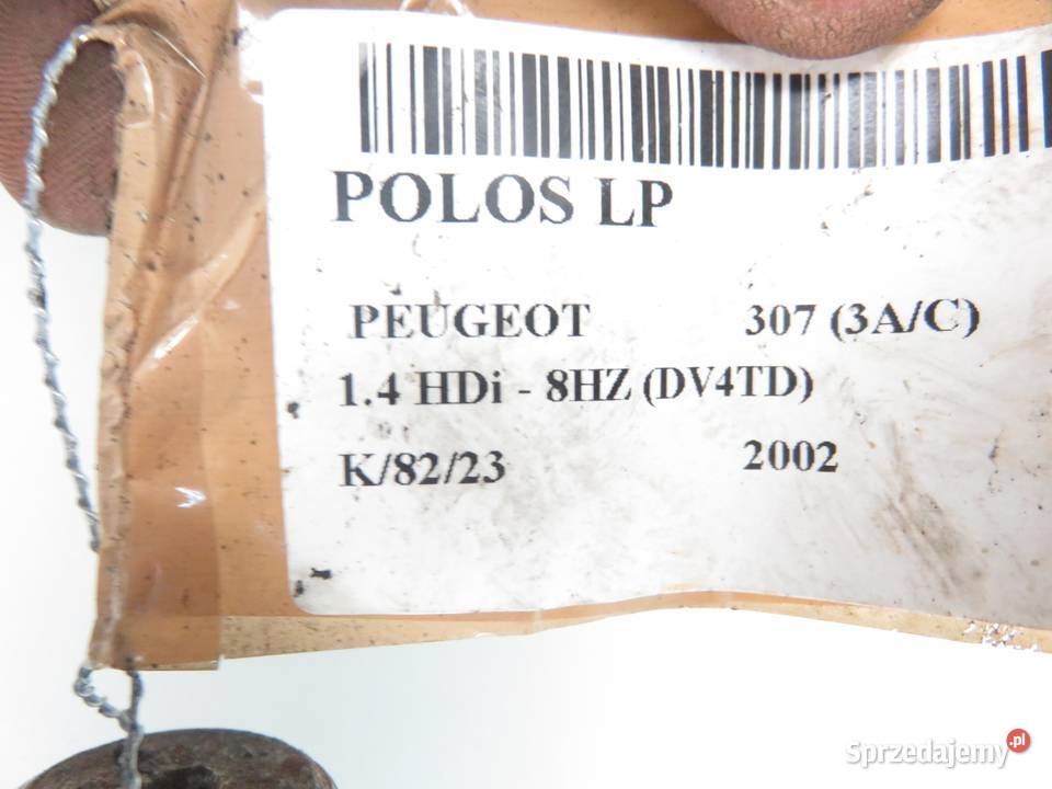 PÓŁOŚ LEWA PRZEDNIA PEUGEOT 307 14 HDi osobowe