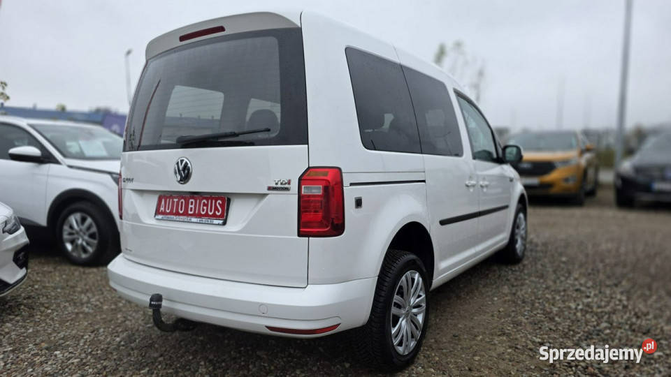 Volkswagen Caddy climatronic navi 4 MOTION tempomat Lębork