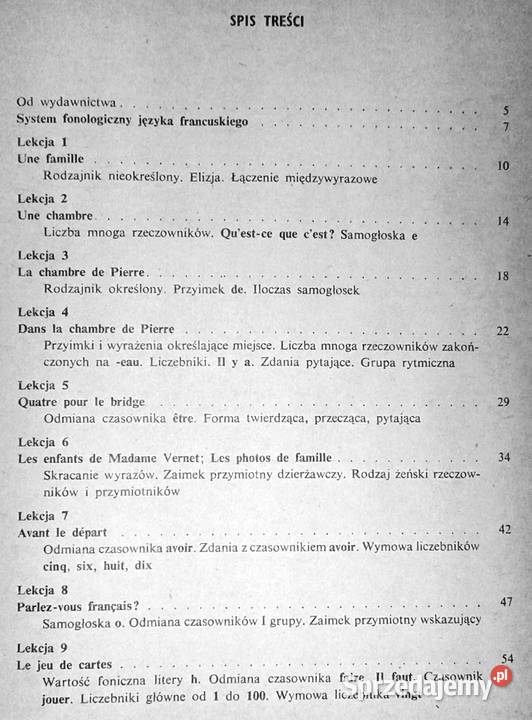 Mówimy francusku Antoni Płatkow Mieczysław Rok wydania 1983 Chełm sprzedam