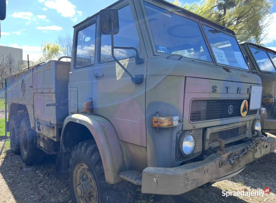 STAR 266 Cysterna paliwowa z Wojska Rok produkcji 1986 Pozostałe Aleksandrów Kujawski