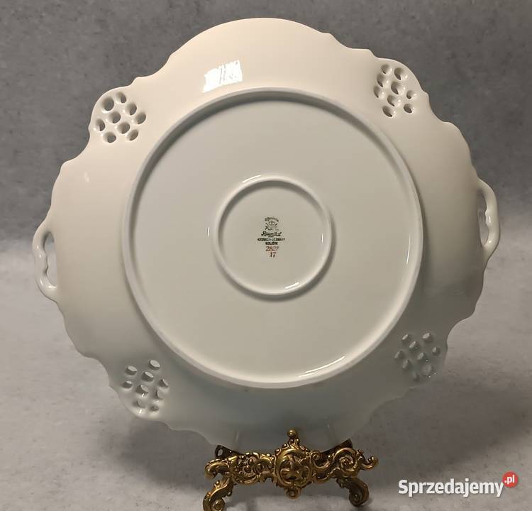 ROSENTHAL MOLIERE Piękna Patera Elfenbein Łódź