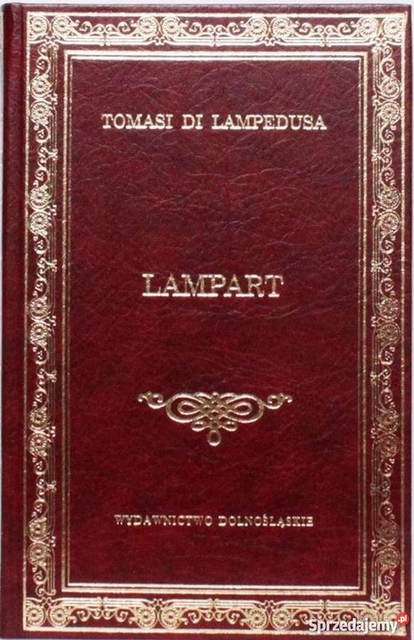 LAMPART TOMASI DI LAMPEDUSA Rok wydania 1993 Olsztyn sprzedam