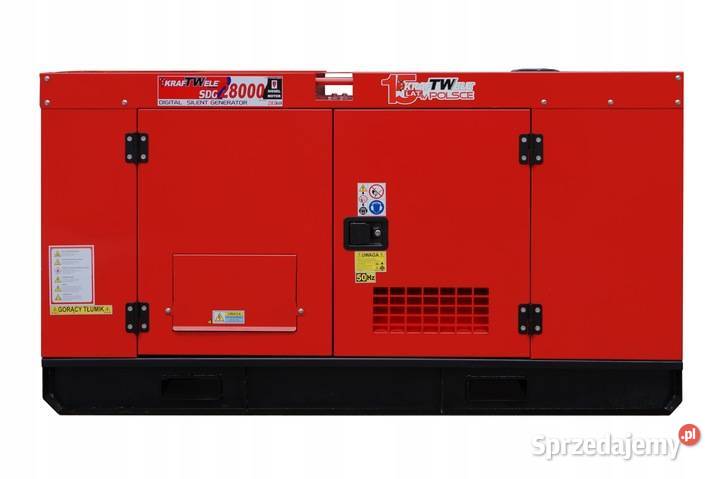 AGREGAT GENERATOR PRĄDOTWÓRCZY WYCISZONY 28KVA dolnośląskie