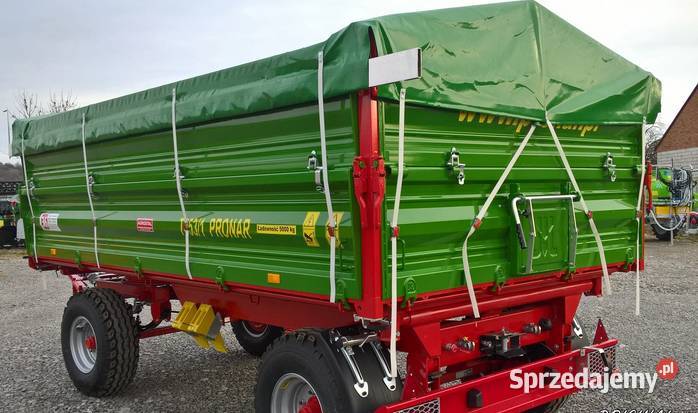 Przyczepa 2osiowa T6531 5 ton Pronar lubelskie Markuszów