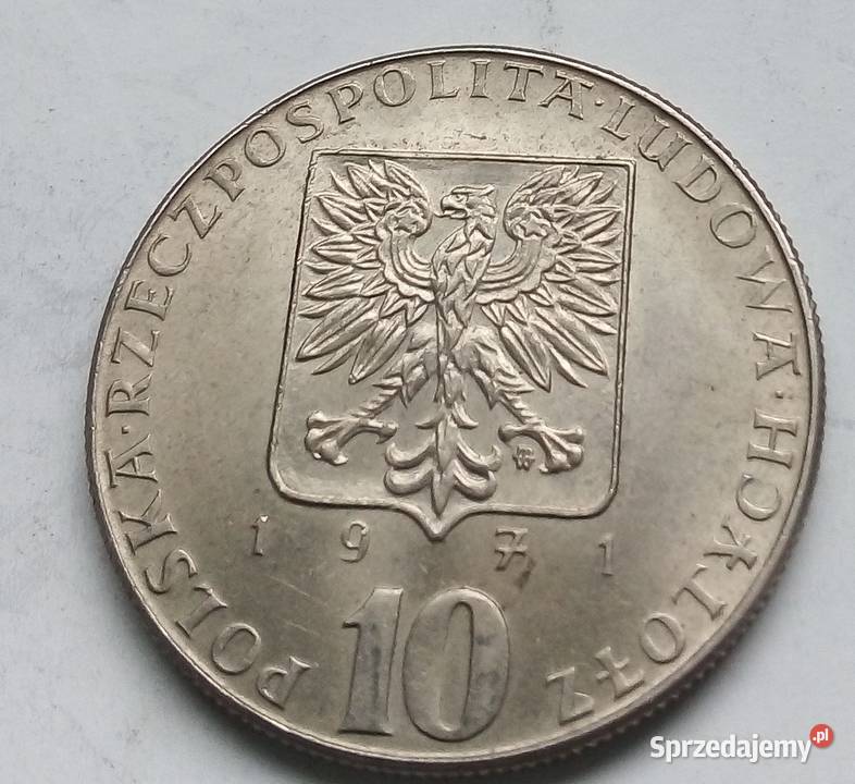 POLSKA10 1971 rCuNiFAO