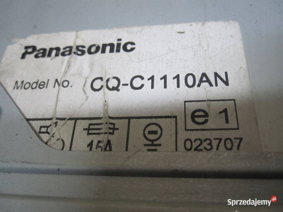 Radio CD PANASONIC CQC1110AN osobowe