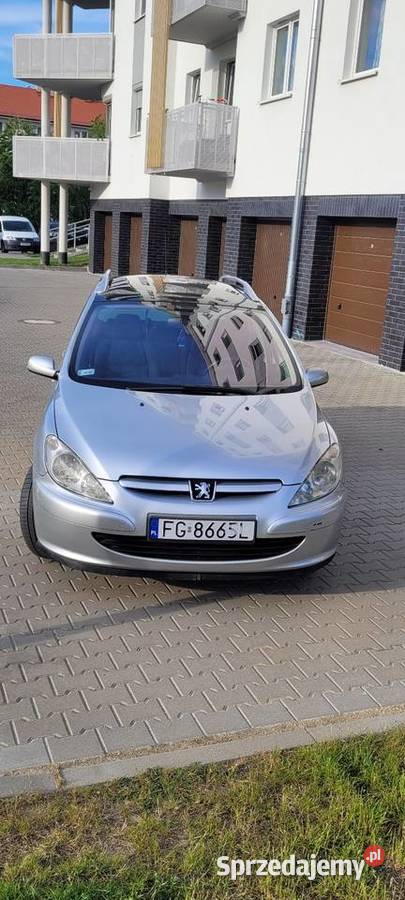 Peugeot 307 SW 16 benzyna hak 7 os panorama lubuskie sprzedam