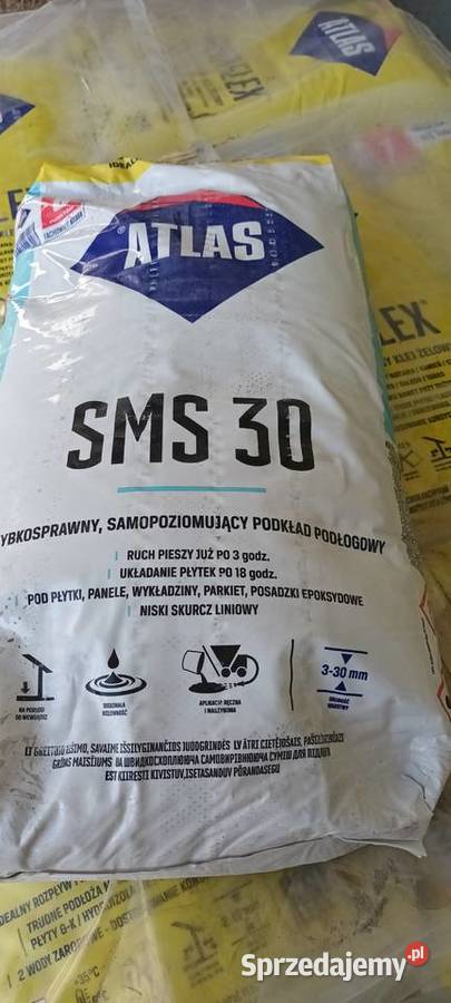 Wylewki samopoziomujące SMS 30 SAM 200 zaprawa Pozostałe Krasik