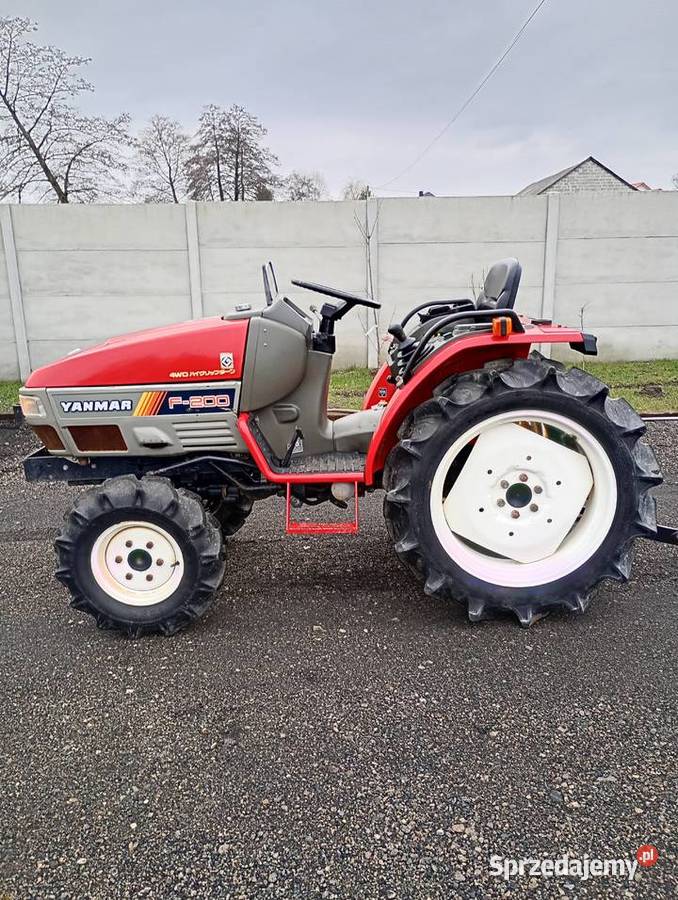 Traktor ciągnik Yanmar f 200 napęd 4X4 Sędziszów