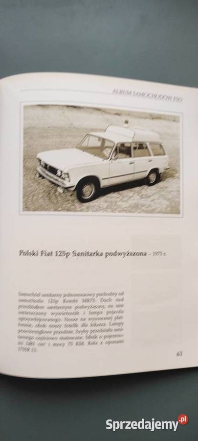 Album samochodów FSO JDembiński miękka Łowicz sprzedam