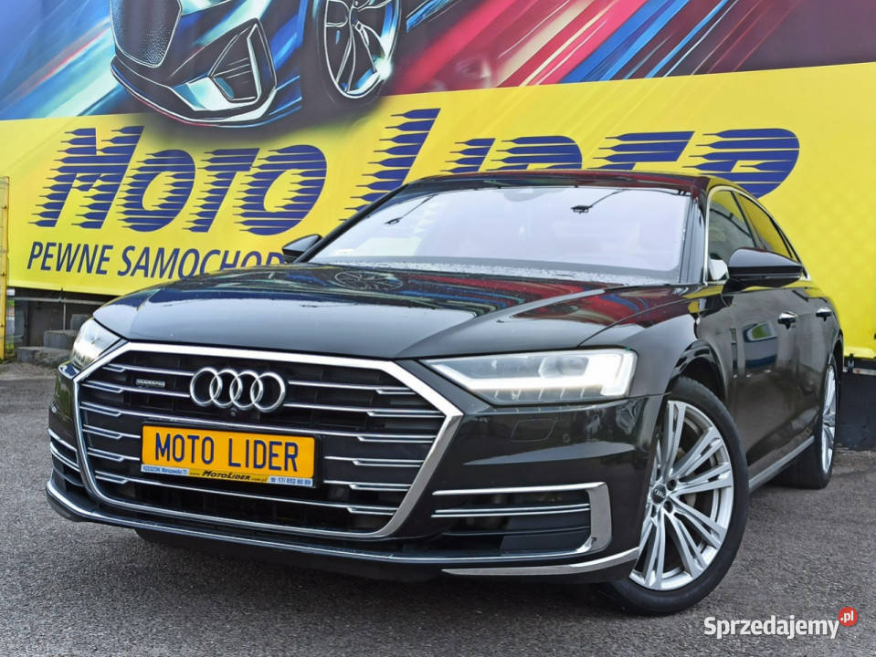 Audi A8 salon I właściciel serwis 23 VAT D5 2017 Zarejestrowany w Polsce Rzeszów