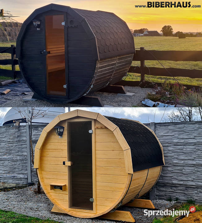 SAUNA Ogrodowa MINI mała Akcesoria BECZKA Nowy Targ
