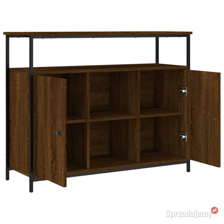 Szafka brązowy dąb 100x35x80 materiał Warszawa