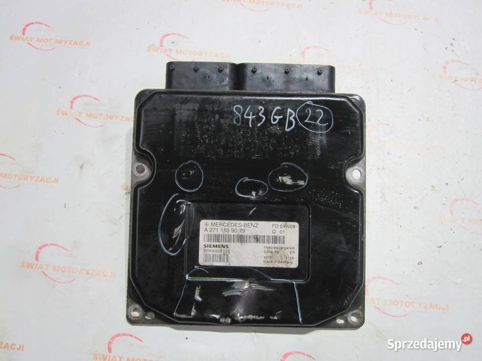 KOMPUTER STEROWNIK SILNIKA A2711539079 MERCEDES osobowe Kielce sprzedam