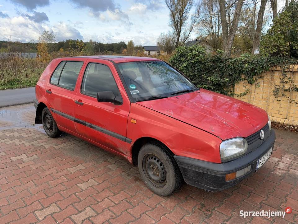 Vw golf 3 z gazem manualna lubuskie Zielona Góra