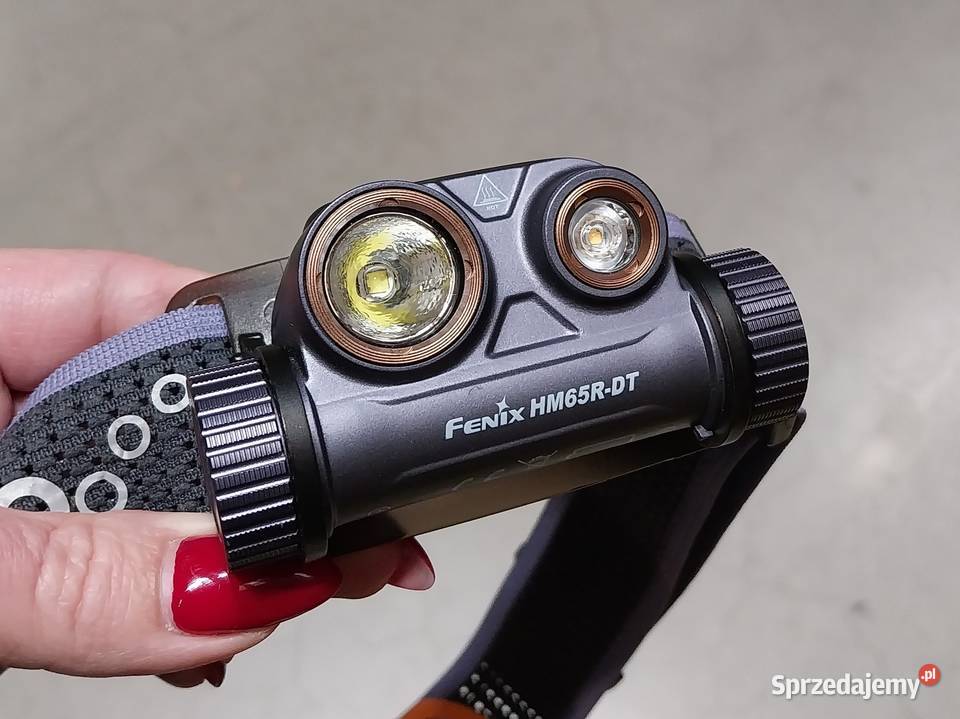 Latarka czołowa Fenix HM65RDT ciemnofioletowa Czeladź