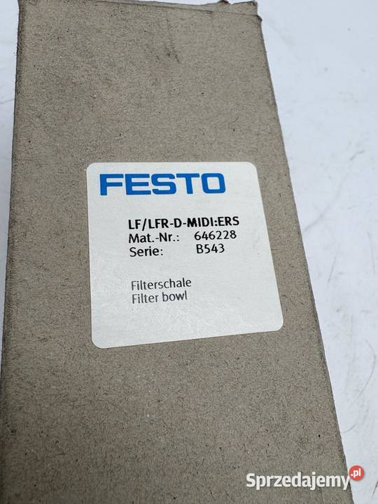 Festo LFLFRDMIDIERS 646228 Zbiorniki filtra Warszawa sprzedam