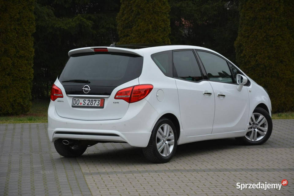 Opel Meriva Innovation Brązowe Skóry Kolorowa ASR (kontrola trakcji) Ostrów Mazowiecka