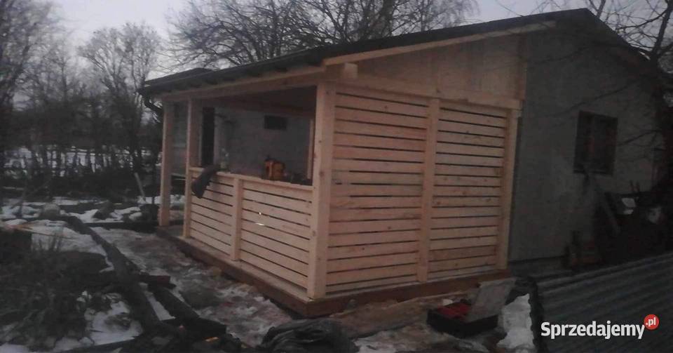 Zadaszenia drewniane Nowy Sącz sprzedam