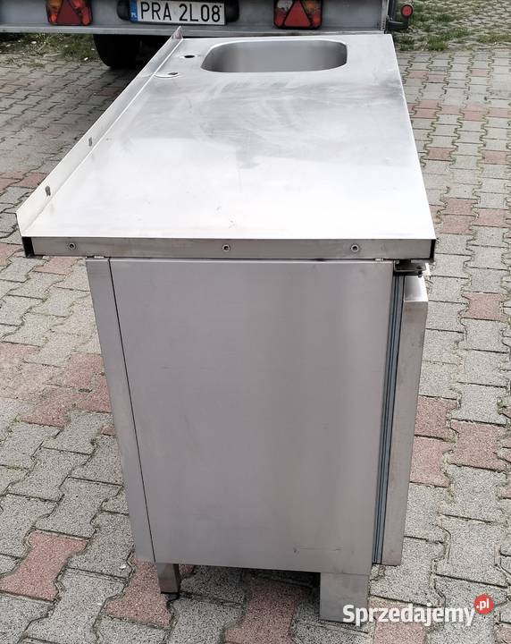 Zlew gastronomiczny zabudowany 151x65x90 Słupia Kapitulna