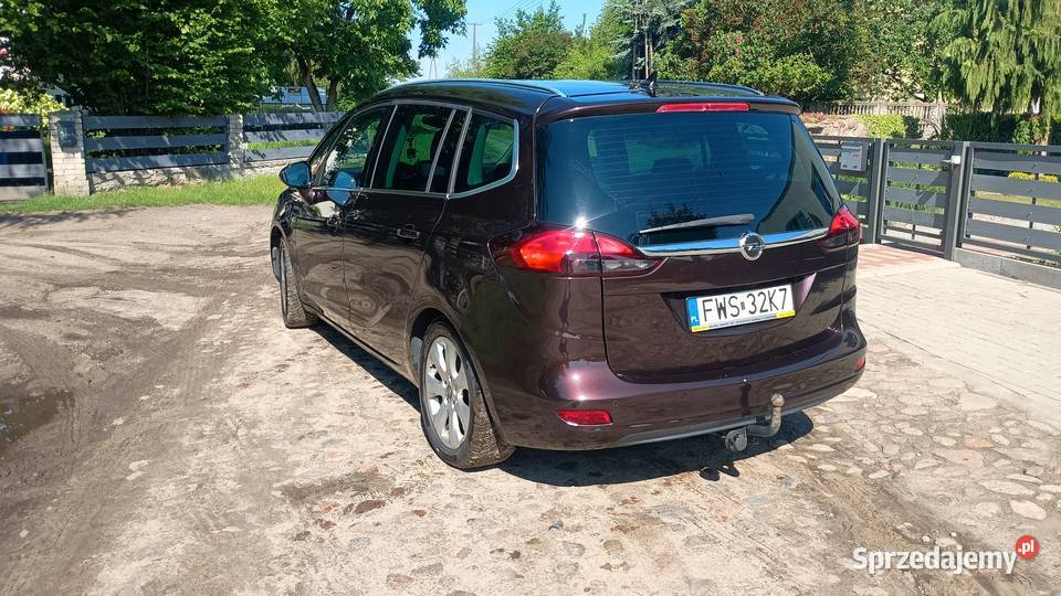 Opel Zafira c 2013r LPG 7 osób lubuskie Wschowa