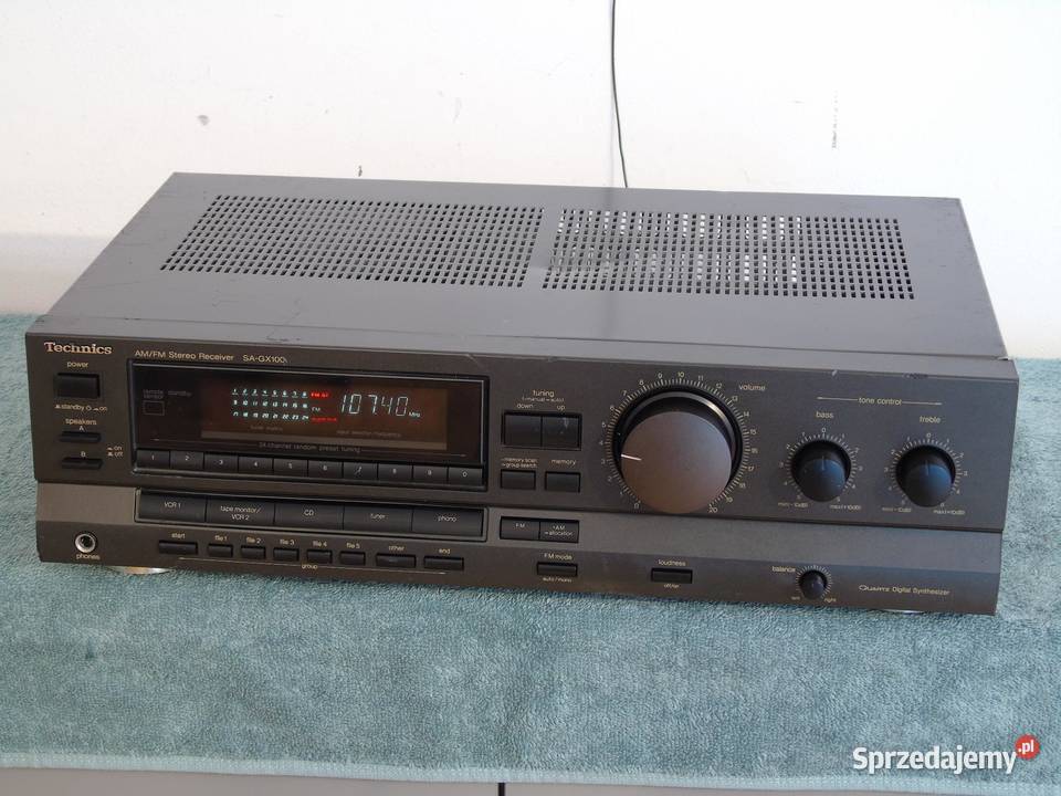 Amplituner Technics SAGX 100 sprawny 265 wat Jasło