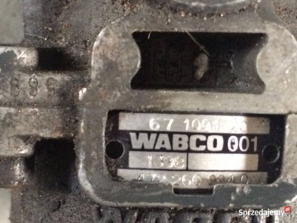 Zawór Wabco 4722600040 Retarder Man Daf Actros Maszewo