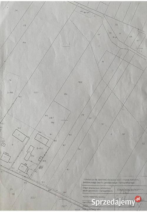 Działka budowlana 6700m2 rekreacyjna woda Zalesice-Kolonia